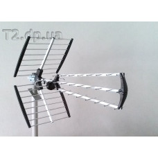 Дециметрова зовнішня антена T2Wave UHF 269 фото T2 Wave UHF 269 фото - зовнішня ефірна антена