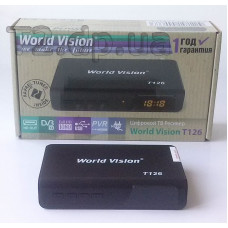 Т2 тюнер World Vision T126 Т2 тюнер World Vision T126