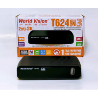 Т2 тюнер World Vision T624 M3 Т2 тюнер World Vision T624 M3