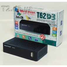 Цифровий ефірний DVB-T2 фото World Vision T62D3