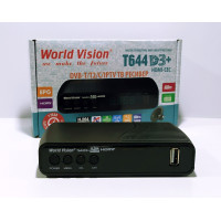 Ефірний Т2 приймач World Vision T644D3+